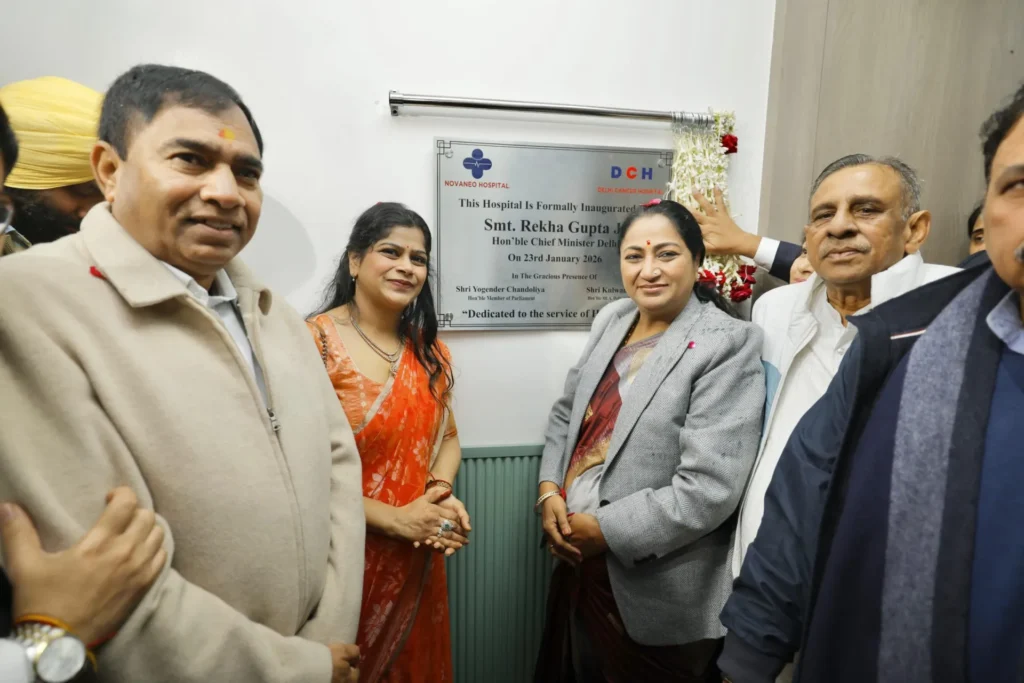 Delhi CM Rekha Gupta Inaugurates NovaNeo Hospital in Budh Vihar, Expanding Advanced Healthcare Access